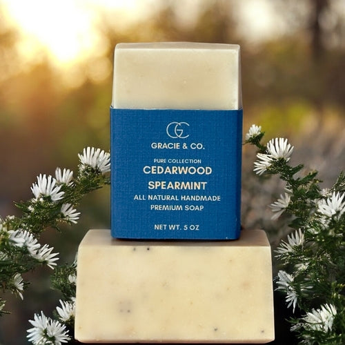 Chunky Soap On A Rope Rose Bergamot